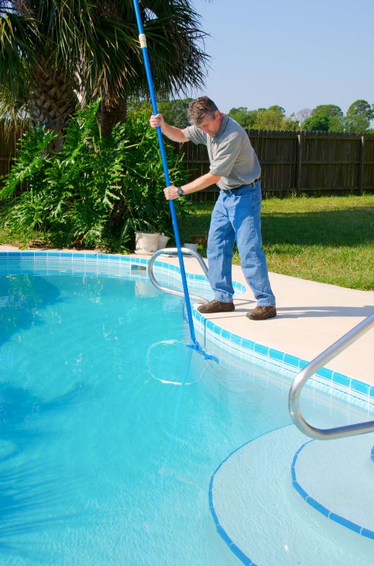 Poolside Cleaning