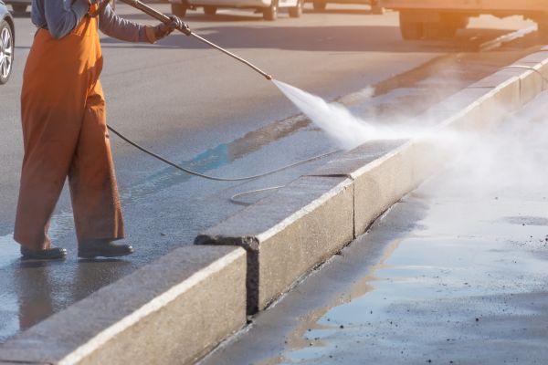 Commercial Concrete Cleaning in Georgetown